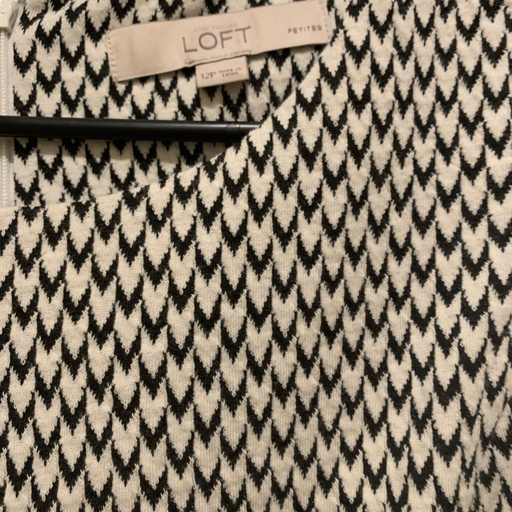 Loft Chevron Dress - image 3